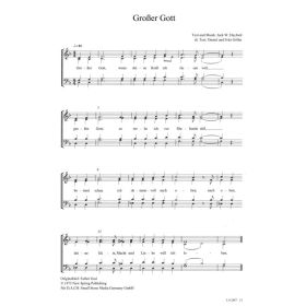 Produktbild des Artikels Großer Gott / Father God (Noten - Download)