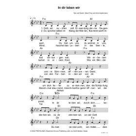 Produktbild des Artikels Noten - Download In die leben wir