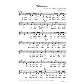 Produktbild des Artikels Wohnzimmer (Noten - Download)