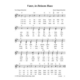 Produktbild des Artikels Noten - Download Vater, in deinem Haus