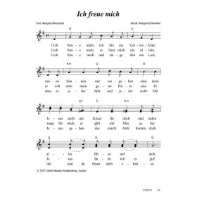 Produktbild des Artikels Noten - Download Ich freue mich