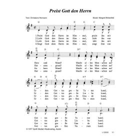 Produktbild des Artikels Noten - Download Preist Gott den Herrn