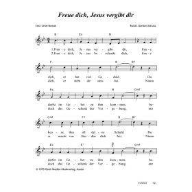 Produktbild des Artikels Noten - Download Freue dich, Jesus vergibt dir