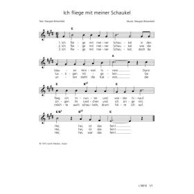 Produktbild des Artikels Ich fliege mit meiner Schaukel (Noten - Download)