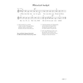 Produktbild des Artikels Plätzchen backen (Noten - Download)