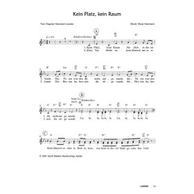 Produktbild des Artikels Kein Platz, kein Raum (Noten - Download)