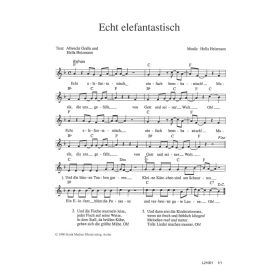 Produktbild des Artikels Echt elefantastisch (Noten - Download)
