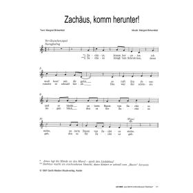 Produktbild des Artikels Zachäus komm herunter! (Noten - Download)