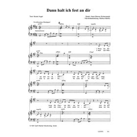 Produktbild des Artikels Dann halt ich fest an dir (Noten - Download)