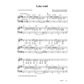Produktbild des Artikels Lebe wohl (Noten - Download)