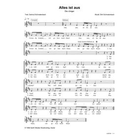Produktbild des Artikels Alles ist aus (Noten - Download)