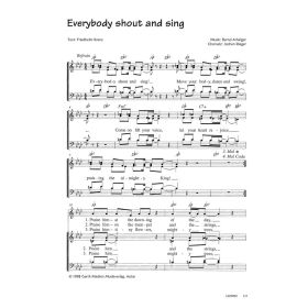 Produktbild des Artikels Noten - Download Everybody shout and sing
