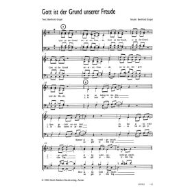 Produktbild des Artikels Gott ist der Grund unserer Freude (Noten - Download)