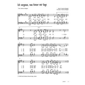 Produktbild des Artikels Ich vergesse was hinter mir liegt (Noten - Download)