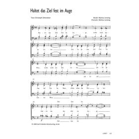 Produktbild des Artikels Haltet das Ziel fest im Auge (Noten - Download)