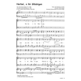 Produktbild des Artikels Noten - Download Herbei, o ihr Gläubigen / Adeste Fideles