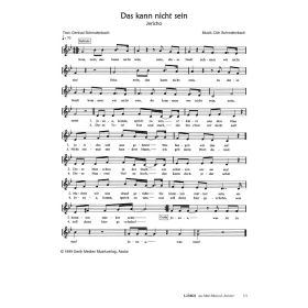 Produktbild des Artikels Das kann nicht sein (Noten - Download)