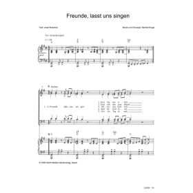 Produktbild des Artikels Freunde, lasst uns singen (Noten - Download)
