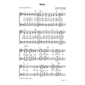 Produktbild des Artikels Beten (Noten - Download)