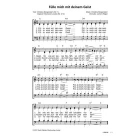 Produktbild des Artikels Fülle mich mit deinem Geist (Noten - Download)
