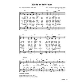 Produktbild des Artikels Zünde an dein Feuer / Hatikwah (Noten - Download)