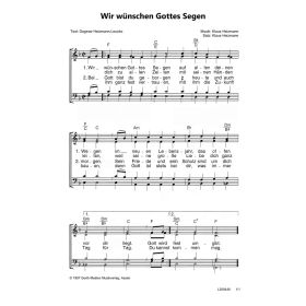 Produktbild des Artikels Wir wünschen Gottes Segen (Noten - Download)