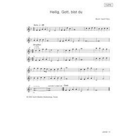 Produktbild des Artikels Heilig, Gott, bist du (FLÖTE) (Noten - Download)