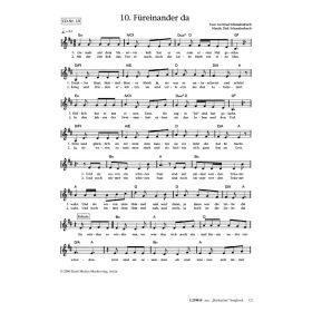Produktbild des Artikels Füreinander da (Noten - Download)
