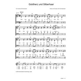 Produktbild des Artikels Goldherz und Silberhaar (Noten - Download)
