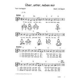 Produktbild des Artikels Über, unter, neben mir (Noten - Download)