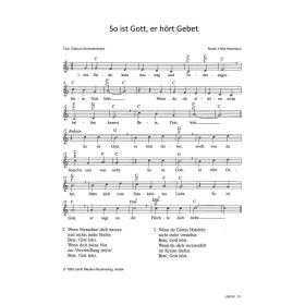 Produktbild des Artikels So ist Gott, er hört Gebet (Noten - Download)