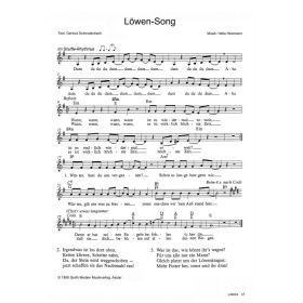 Produktbild des Artikels Löwen-Song (Noten - Download)