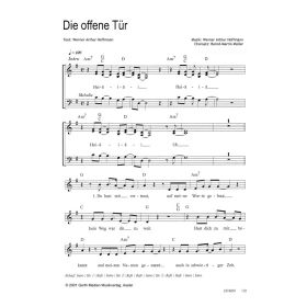 Produktbild des Artikels Die offene Tür (Noten - Download)