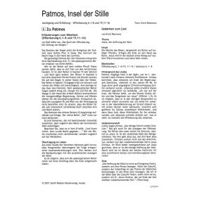 Produktbild des Artikels Patmos, Insel der Stille (Noten - Download)