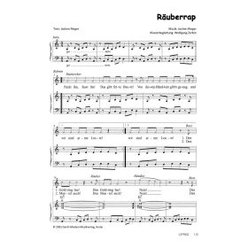Produktbild des Artikels Räuberrap (Noten - Download)