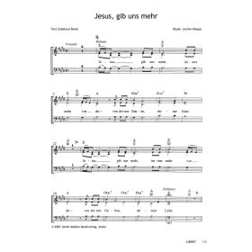Produktbild des Artikels Jesus, gib uns mehr (Noten - Download)