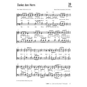 Produktbild des Artikels Danket dem Herrn (Noten - Download)