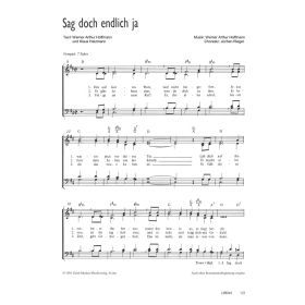 Produktbild des Artikels Sag doch endlich ja (Noten - Download)