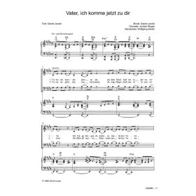 Produktbild des Artikels Noten - Download Vater, ich komme jetzt zu dir
