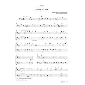 Produktbild des Artikels Unser Vater (Posaune) (Noten - Download)