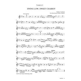 Produktbild des Artikels Swing low, sweet chariot (Trompete in C) (Noten - Download)