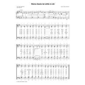 Produktbild des Artikels Meine Seele ist stille in dir (Noten - Download)