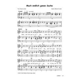 Produktbild des Artikels Mach endlich ganze Sache (Noten - Download)