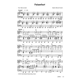Produktbild des Artikels Felsenfest (Noten - Download)