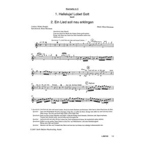 Produktbild des Artikels Halleluja! Lobet Gott (KLARINETTE in C) (Noten - Download)