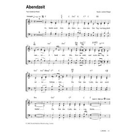 Produktbild des Artikels Abendzeit (Noten - Download)