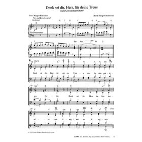 Produktbild des Artikels Dank sei dir, Herr, für deine Treue (Noten - Download)