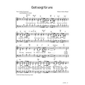 Produktbild des Artikels Gott sorgt für uns (Noten - Download)