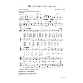 Produktbild des Artikels Herr, ich kanns nicht begreifen / Herr, i chas nid begriffe (Noten - Download)