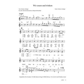 Produktbild des Artikels Wir essen und trinken / Bim Herodes (Noten - Download)